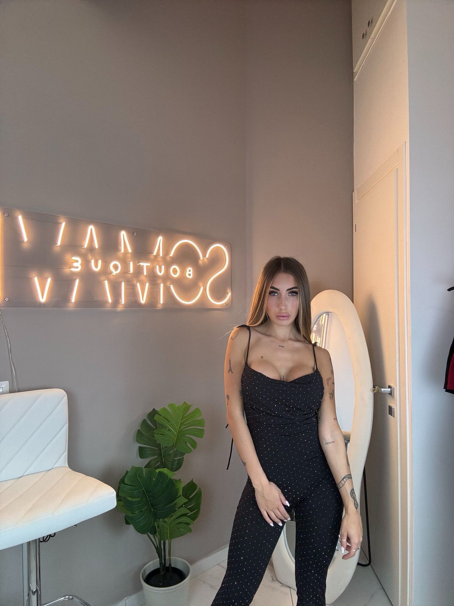 GLITTER JUMPSUITS