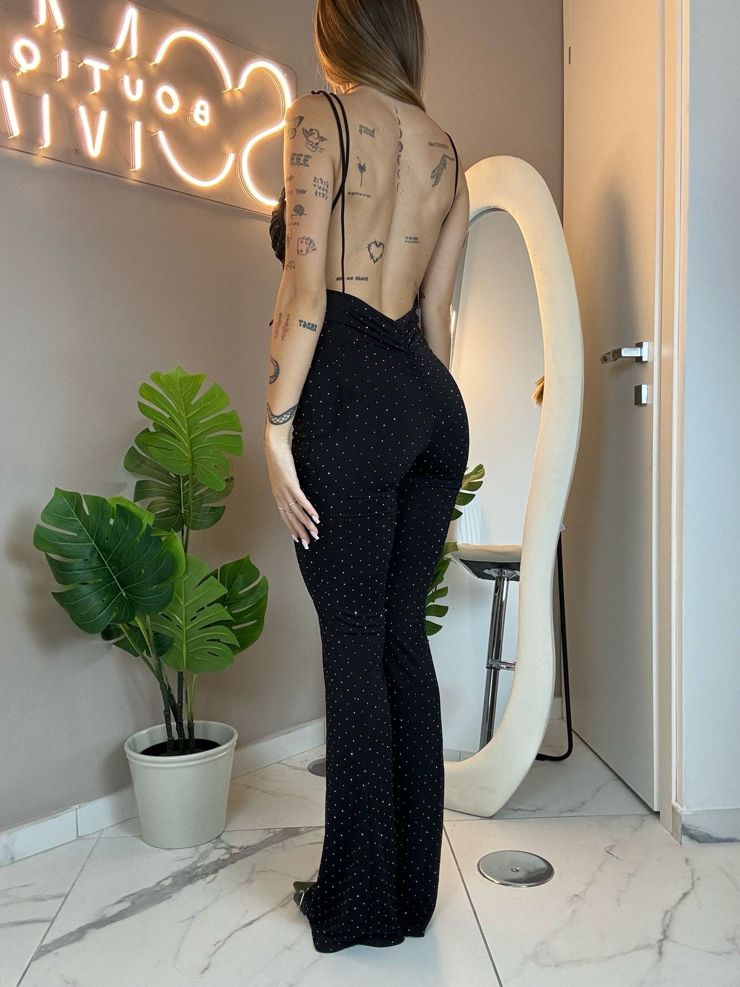 GLITTER JUMPSUITS